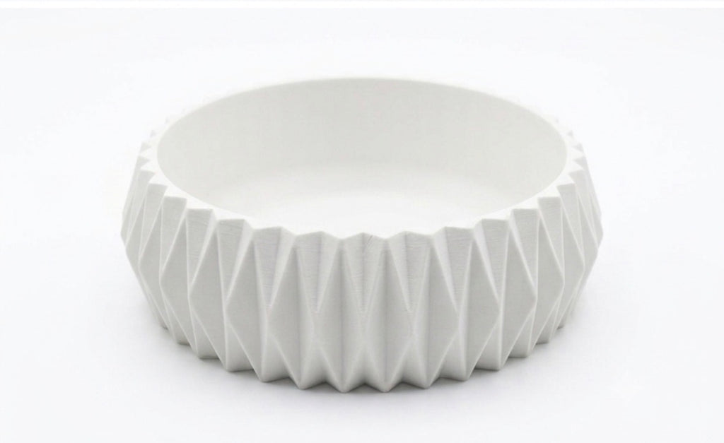 Modern Origami Catchall Bowl – Minimalist Key & Jewelry Dish