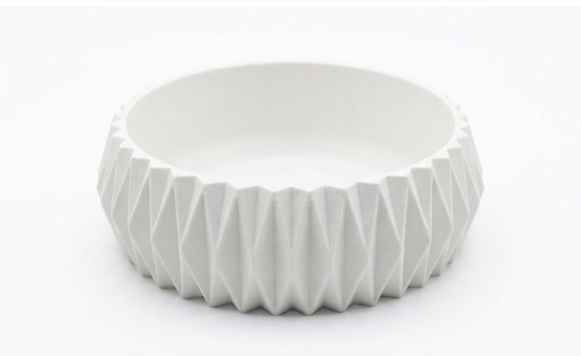 Modern Origami Catchall Bowl – Minimalist Key & Jewelry Dish