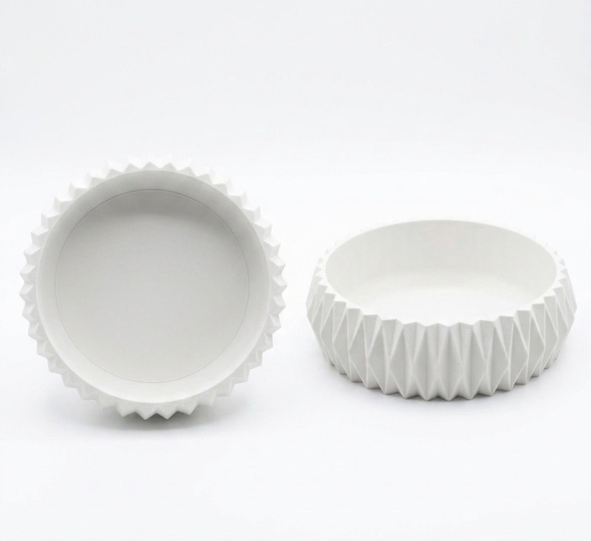Modern Origami Catchall Bowl – Minimalist Key & Jewelry Dish